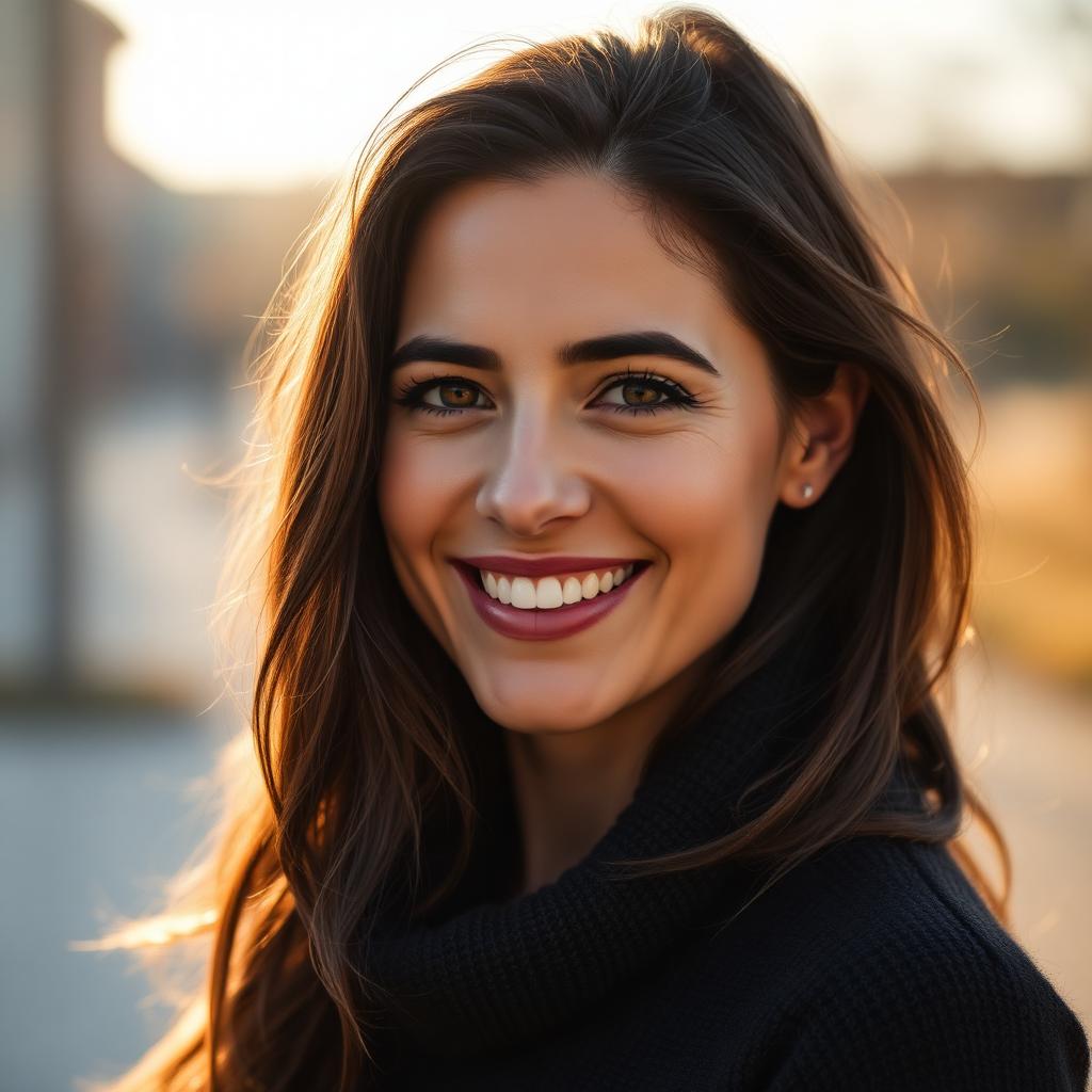 Smiling woman
